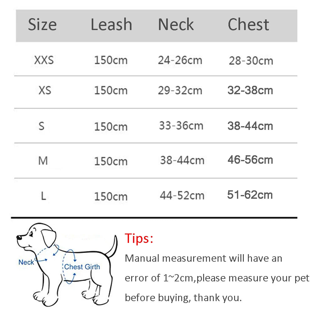 Dog Harness Vest with Leash